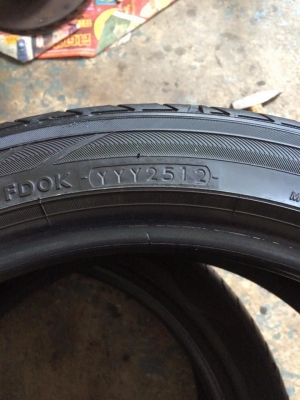 ขายยาง 17" 215/45R17 ยาง ปี 12 Yokohama 1คู่ขาย 2,200