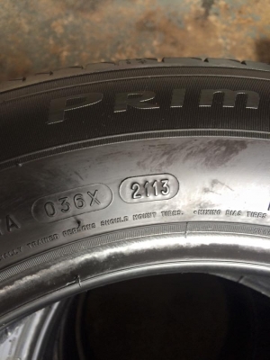 ขายยาง 15" 195/65R15 ยางปี13 Michelin Primacy 3 สภาพสวยๆ4เส้นขาย 1,800บาท