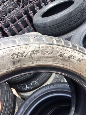 ยาง 16" 205/50R16 ยางปี12Michelin Pilot Sport 3 สภาพสวยๆ4เส้น ขาย 2,800 บาท