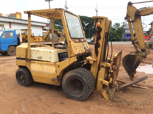 รถโฟลค์ลิฟต์ งากระดก TCM FD35 เช็คระบบเรียบร้อย