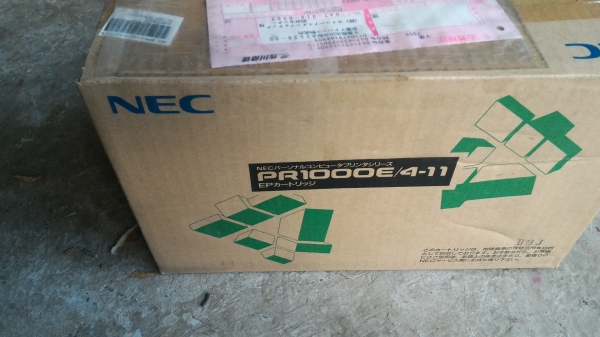 ชุดหมึกเลเซอร์ปริ้นเตอร์ (โทนเนอร์ )NEC PR 1000 E/ 4-11 ของใหม่ยังไม่ได้ใช้อยู่ในแพ็คอย่างดี มีเยอะมาก