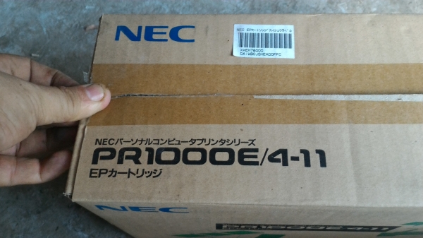 ชุดหมึกเลเซอร์ปริ้นเตอร์ (โทนเนอร์ )NEC PR 1000 E/ 4-11 ของใหม่ยังไม่ได้ใช้อยู่ในแพ็คอย่างดี มีเยอะมาก
