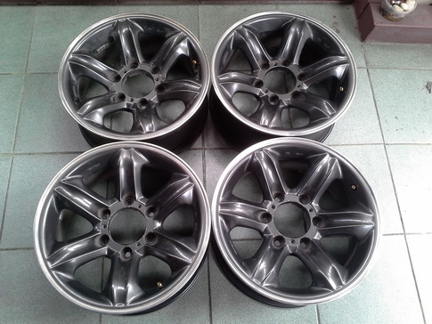 ล้อเล็บเหยี่ยว อีฃูสุ แท้ๆ 6/139 ขอบ16*7 et7.5 สภาพสวยๆ 1ชุด