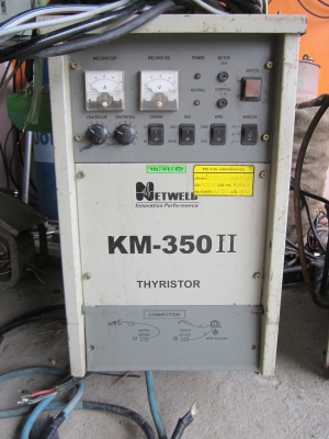 ขายด่วนเครื่องเชื่อม CO2 350A &ldquo;NETWELD KM350II&rdquo;  มือสองสภาพ 80\% พร้อมใช้งาน อุปกรณ์ครบ