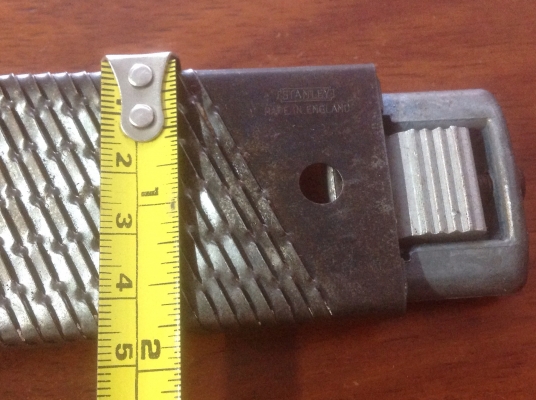 ขายด้ามบุ้งโบราณ Stanley พร้อมใบถอดได้งานเก่าอังกฤษ ใบยาว 10" กว้าง 1" 6 หุน