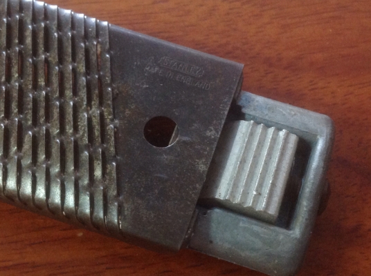 ขายด้ามบุ้งโบราณ Stanley พร้อมใบถอดได้งานเก่าอังกฤษ ใบยาว 10" กว้าง 1" 6 หุน