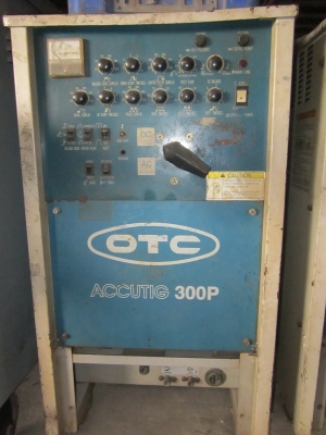 ขายเครื่องเชื่อมอาร์กอน 300A  OTC ACCUTIG  300P มือสอง