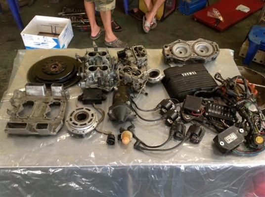 ขายอะไหล่เครื่อง yamaha 115 แรง