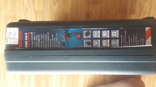 ขาย สว่านไขควงไร้สาย BOSCH รุ่น GSR 9.6-2 มือสอง สภาพเหมือนใหม่ ขาย สว่านไขควงไร้สาย BOSCH รุ่น GSR 9.6-2 มือสอง สภาพเหมือนใหม่