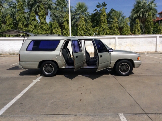 ขายรถไมตี้เอ็กแวน ปี91 เครื่อง 2L เทอร์โบ เกียร์ธรรมดา เพาเวอร์ เบาะหนังไม่ขาด แอร์หน้า-หลัง ตัวถังเดิมๆคานหน้าเดิมห้องเครื่องเดิม สีมีริ้วรอย คัสซีดี แม็ก15" เครื่องแน่นๆเกียร์แน่น ช่วงล่างดี รถขับดีเลยครับ พร้อมใช้งานได้เลยครับ