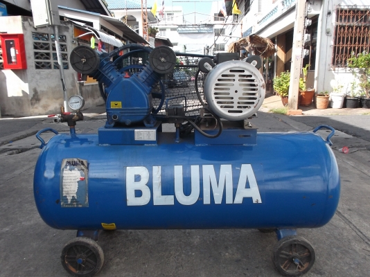 ปั้มลม BLUMA 148Lใช้งานได้ปกติ ไฟ220V