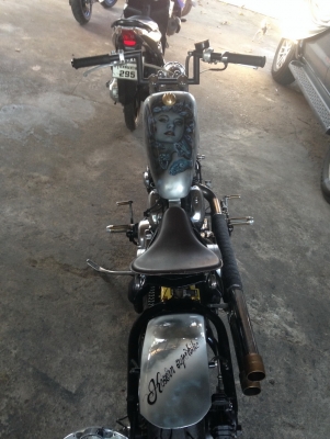 ขายรถรุ่น Honda Steed 400cc มีทะเบียน พร้อมโอน