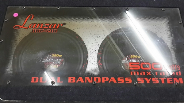 ตู้ซับสำเร็จ Lanzar HBP 210  มือสอง นำเข้าญี่ปุ่น