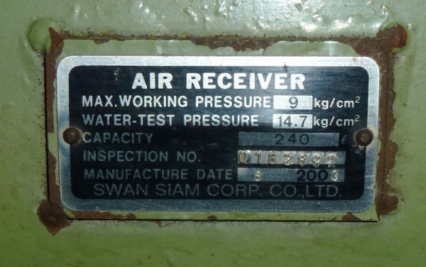 ขายปั๊มลม SWAN 3สูบ รุ่น SWP-307