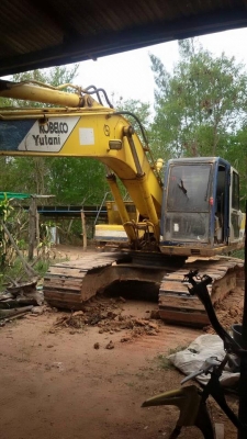 ขายรถขุดแบ็คโค kobelco sk200 /// มาร์คทรี เก่านอกไฟฟ้าเต็ม เอวแน่น บูมสวย เฟรมสวย เก๋งเดิม สภาพพร้อมลุยงาน เอกสารอินวอยซ์