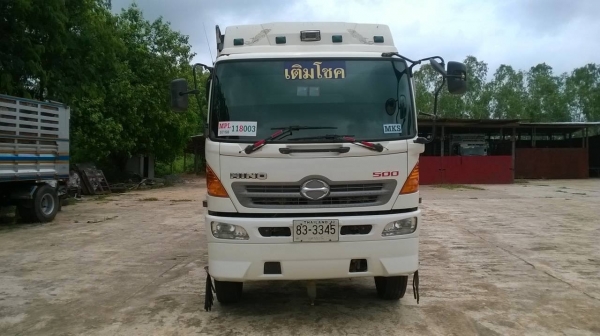 ขาย รถพ่วงดั้มแม่-ลูก HINO 380 แรงม้า แม่ 12 ล้อออกห้างปี 52 ลูก 3 คาน 7 เมตร ปี 57 รถสวยเดิมวิ่งน้อย ทะเบียนพร้อมโอน