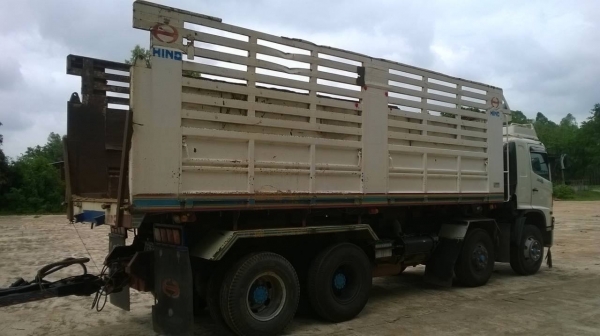 ขาย รถพ่วงดั้มแม่-ลูก HINO 380 แรงม้า แม่ 12 ล้อออกห้างปี 52 ลูก 3 คาน 7 เมตร ปี 57 รถสวยเดิมวิ่งน้อย ทะเบียนพร้อมโอน