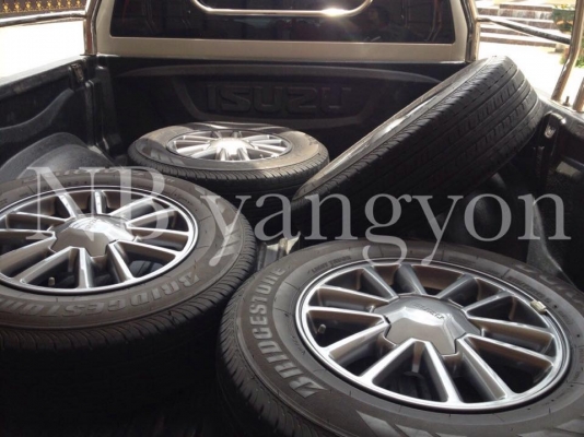 ล้อแม็ก Isuzu dmax x series ขอบ 16 พร้อมยาง 215-70-16 ปี14