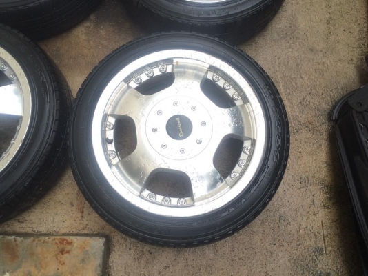 ขายล้อขอบ14x5 4/110 และ4/100 เก่าญี่ปุ่น สภาพดีพร้อมยางโยโก 155/55/14