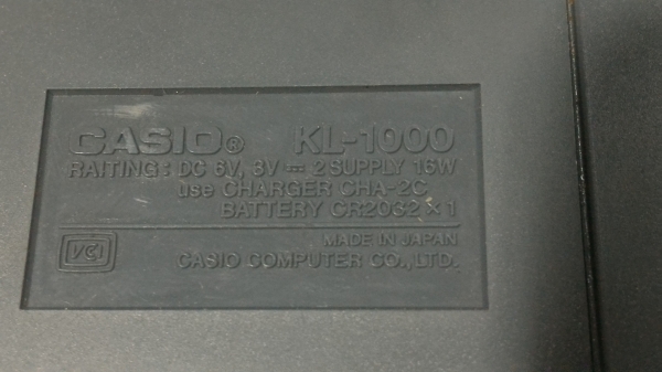 เครื่องพิมพ์แถบสติกเกอร์ CASIO พร้อมแถมใหม่แก่ะกล่องให้ 1 อัน