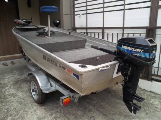 ขายเรือมิเนียม 12 ฟุต Quintrex เฉพาะตัวเรือ