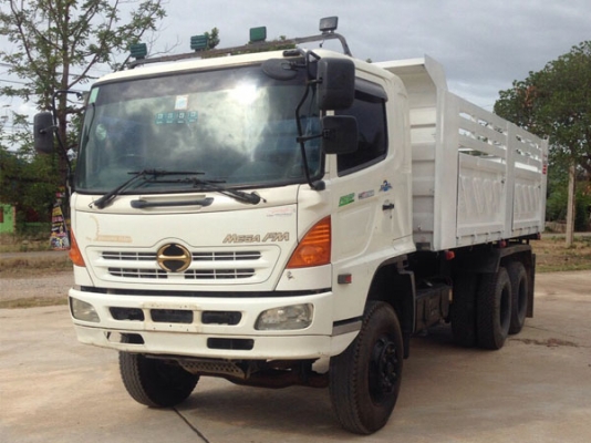 รถบรรทุก 10 ล้อดั๊มพ์ ยี่ห้อ HINO รุ่น FM2P  320 แรงม้า  ปี 2550