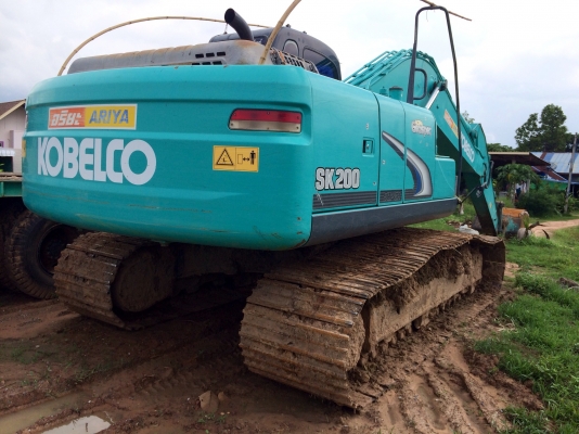 ขายด่วน  รถแบคโฮ  KOBELCO  200- 8   YN12  5500  ชม. สภาพดีมาก  พร้อมขาย  พร้อมใช้งาน  เอกสารพร้อม