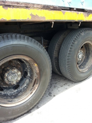 ขายรถบรรทุก 10 ล้อรั้วไม้ MITSUBISHI FN215K เครื่อง 6D-16 160 แรงม้า ราคา 330000