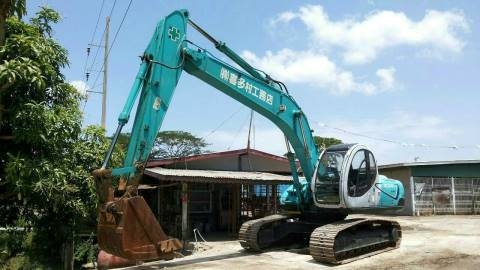 ขายรถแบคโฮKOBELCO sk200-5รถเก่านอกไม่เคยใช้ในเมืองไทย ยากขาย1,100,000