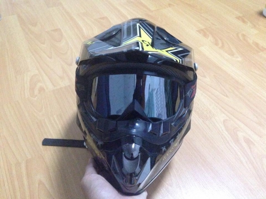 หมวกวิบาก พร้อมแว่น หมวกวิบาก พร้อมแว่น