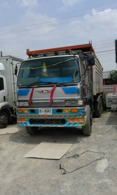 ขาย HINO 227 วางเครื่อง 240 แรง สองเพลาดั๊ม กระบะเนียม