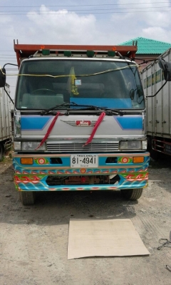 ขาย HINO 227 วางเครื่อง 240 แรง สองเพลาดั๊ม กระบะเนียม