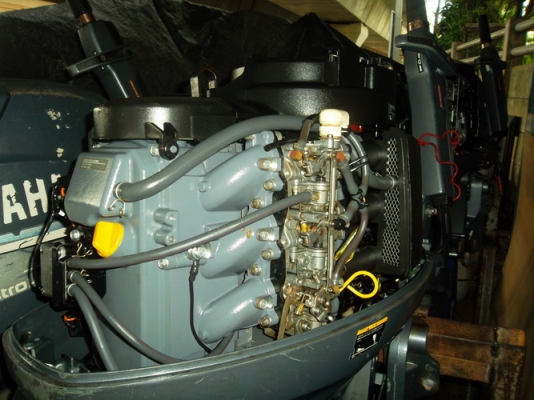 เครื่องเรือ yamaha 40hp fourstroke นำเข้าเก่าญี่ปุ่น