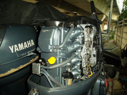 เครื่องเรือ yamaha 50hp fourstroke นำเข้าเก่าญี่ปุ่น
