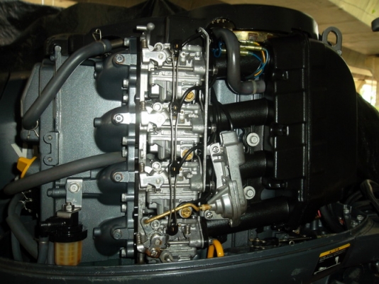 เครื่องเรือ yamaha 50hp fourstroke นำเข้าเก่าญี่ปุ่น