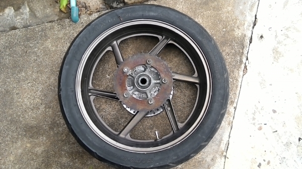ขายล้อแม็กหลัง Honda 6 ก้าน 17x4.5