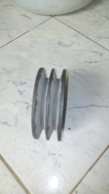 มู่เล่ย์4นิ้ว2ร่องเอรู 16มินต์ 700 มู่เล่ย์4นิ้ว2ร่องเอรู 16มินต์ 700