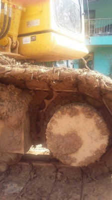 ขายดาวน์รถแบคโฮ KOMATSU PC 160-8 ขายดาวน์ 800000