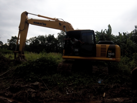 ขายดาวน์รถแบคโฮ KOMATSU PC 160-8 ขายดาวน์ 800000