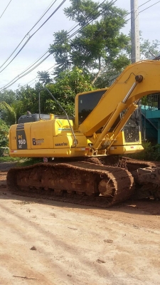 ขายดาวน์รถแบคโฮ KOMATSU PC 160-8 ขายดาวน์ 800000