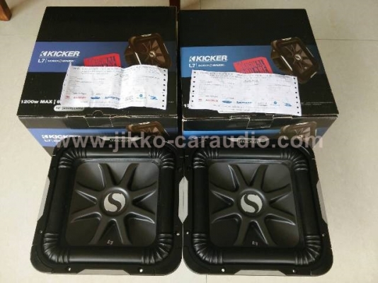Kicker S10 L7 เหมือนใหม่ คู่ละ 18,500 by JIKKO
