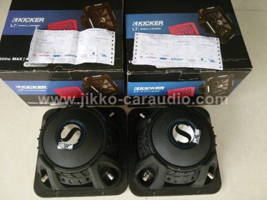 Kicker S10 L7 เหมือนใหม่ คู่ละ 18,500 by JIKKO