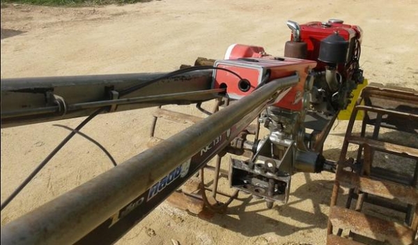 รถไถนาเดินตามโครงสยามคุโบต้า คลัซคู่พร้อมใช้ สภาพดีมาก พร้อมพ่วงเทลเลอร์