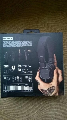 ขายหูฟัง Marshall Major II ของใหม่ยังไม่แกะกล่อง