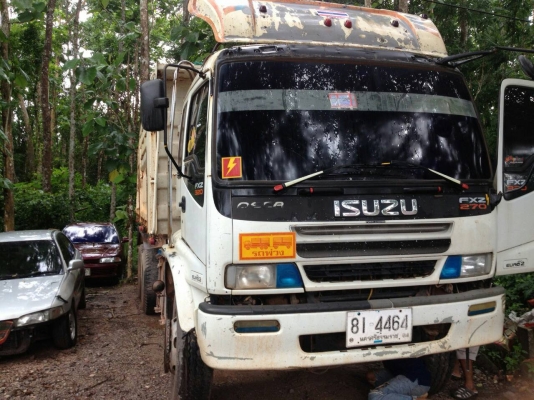 ขายรถบรรทุก 10 ล้อดัมพ์ ISUZU DECA 270 แรงม้าปี 2549 มีระบบลากพ่วง ราคา 1650000