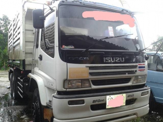 ขายรถบรรทุก 10 ล้อดัมพ์ ISUZU DECA 270 แรงม้าปี 2549 มีระบบลากพ่วง ราคา 1650000