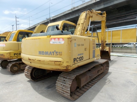 มาใหม่แล้วรถขุด KOMATSU PC120-6E มาใหม่แล้วรถขุด KOMATSU PC120-6E