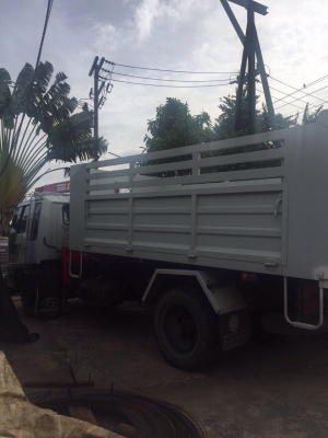 ขาย หกล้อติดเครน 3 ตัน กระบะดั้มได้ ยาง900