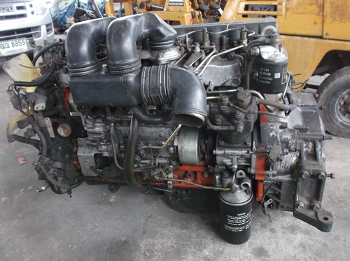 ขายเครื่อง ISUZU 6HH1   210แรงม้า เครื่องนอก มีหมายเลข