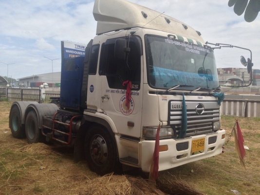 ขายรถบรรทุกฮีโน่โปเฟียP11C  330แรง พร้อมหางก้าง3เพลาพนัส